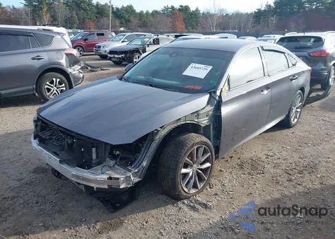 2022 Honda Accord Lx z USA, uszkodzony, nr VIN 1HGCV1F1XNA010512